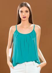 Blusa de Ala Turquesa