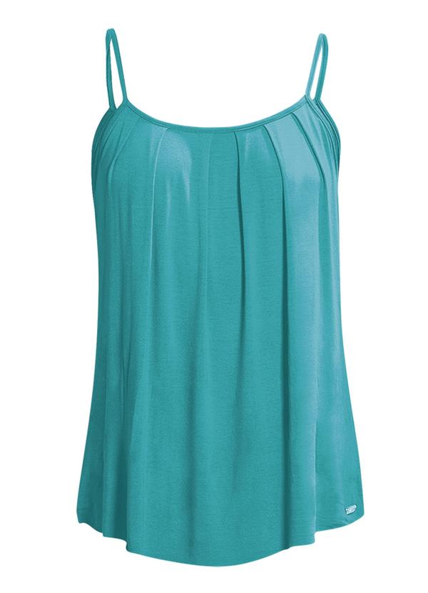 Quintess - Blusa de Alça Turquesa 5