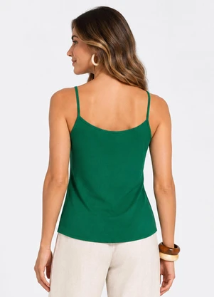 Rovitex - Blusa de Alça Verão Feminino Verde - ROVITEX