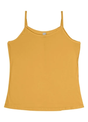 Rovitex - Blusa de Alça Viscotorcion Básica Amarelo - ROVITEX