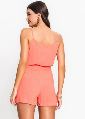 Endless - Blusa de Alças Feminina Linho Strong Rosa - ENDLESS