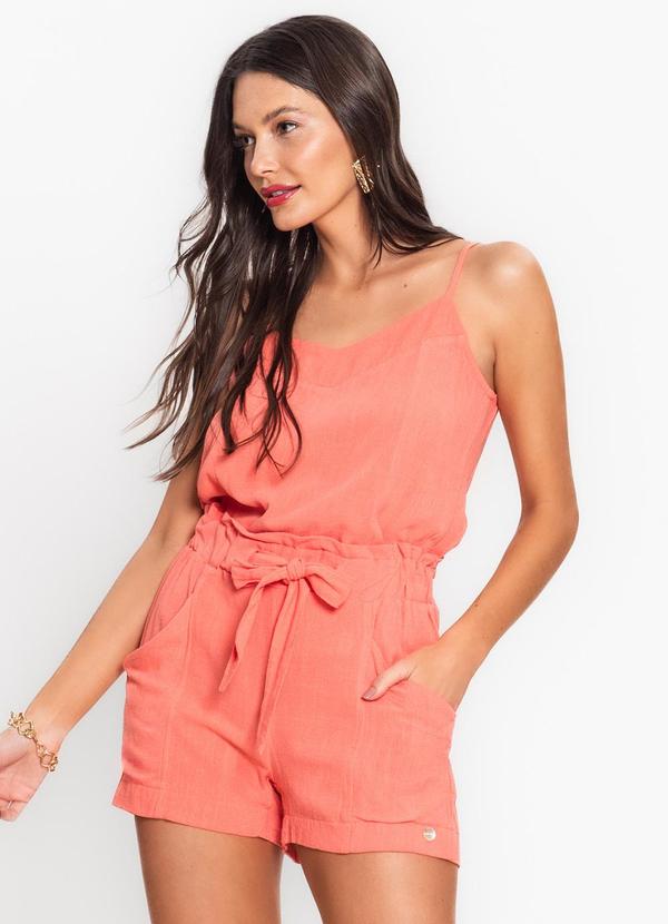 Endless - Blusa de Alças Feminina Linho Strong Rosa 4