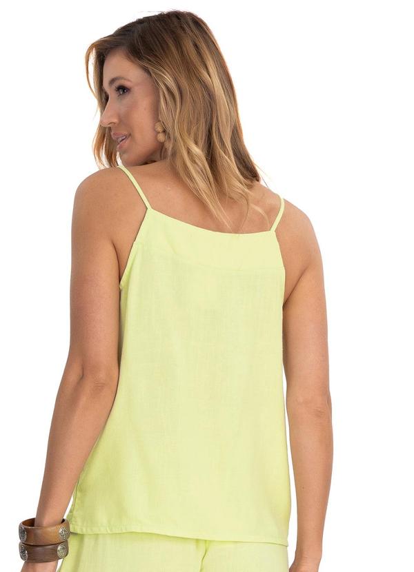 Endless - Blusa de Alças Feminina Linho Strong Verde 1