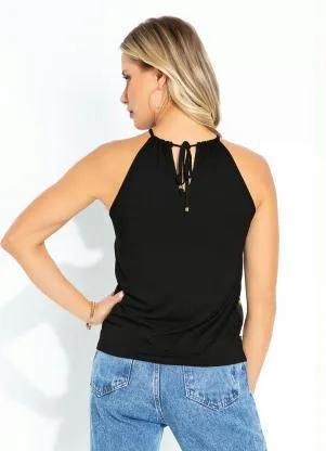 Blusa de Alças (Folhas Verde) Rovitex - ROVITEX