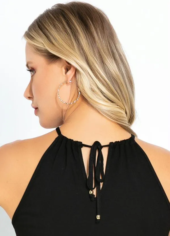 Rovitex - Blusa de Alças Folhas Verde Rovitex 4