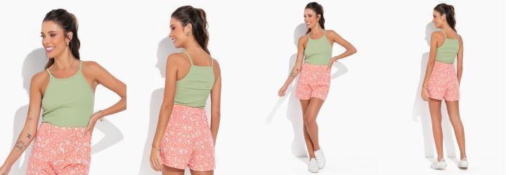 Blusa de Alas Justinha Verde Claro