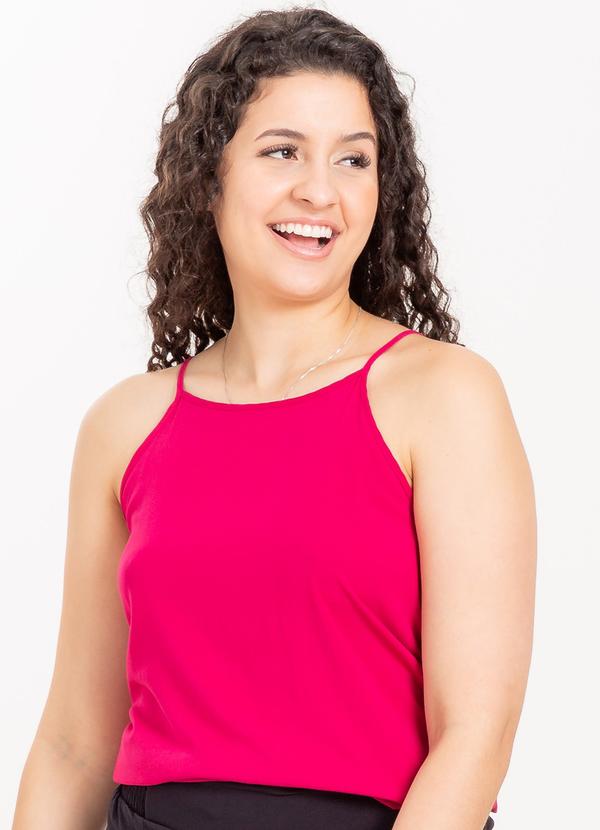 Blusa de Alcinha Feminina Adulto Vermelho - Habana