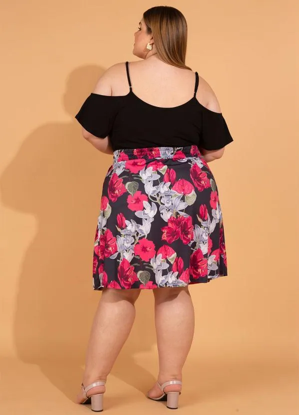 bonprix - Blusa de Alcinha Ombro de Fora Preto 8