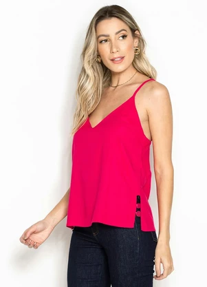 Maria Filó - Blusa de Linho Rosa - MARIA FILÓ