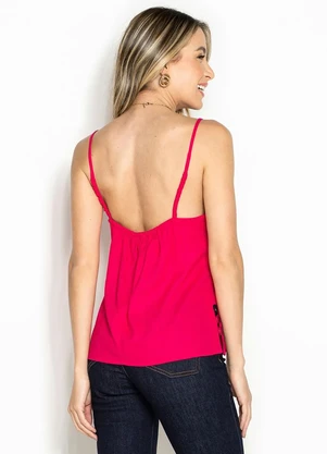 Maria Filó - Blusa de Linho Rosa - MARIA FILÓ