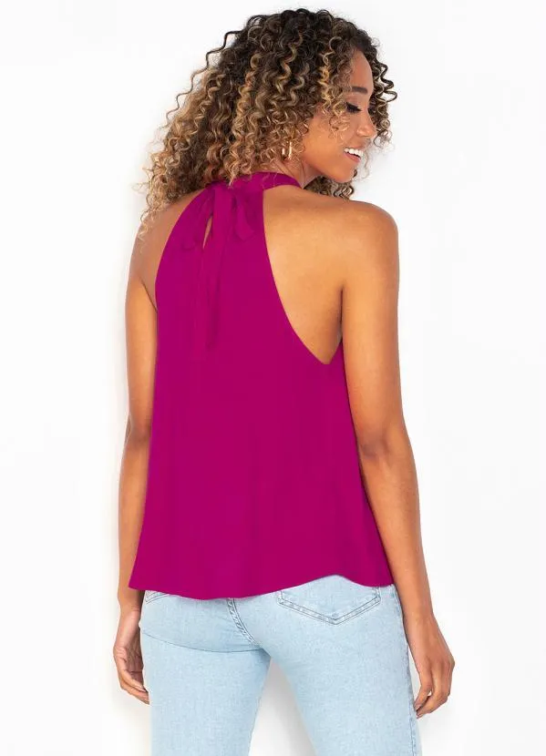 Forum - Blusa de Viscose Rosa 2
