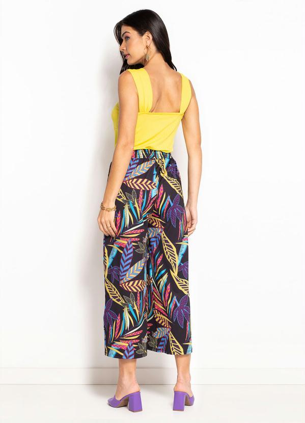 Outlet - Blusa Decote Coração Amarelo 5