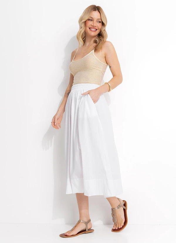 Quintess - Blusa Dourada em Malha Lurex 13