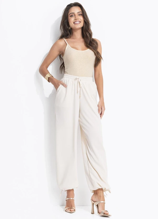 Quintess - Blusa Dourada em Malha Lurex 10