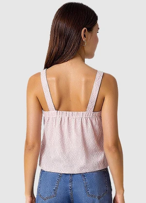 Malwee - Blusa em Laíse Rosa - MALWEE