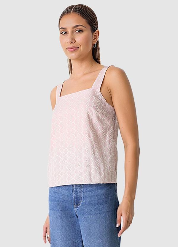 Malwee - Blusa em Laíse Rosa