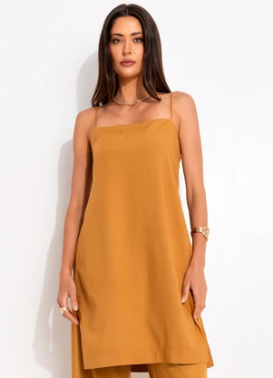 Colcci - Blusa em Viscose Marrom - COLCCI