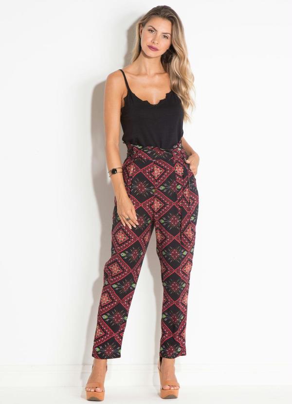 Quintess - Blusa em Viscose Preta Quintess 10