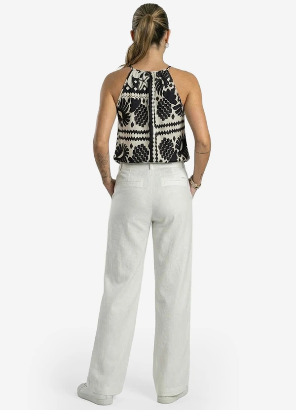 Infinita Cor - Blusa Feminina de Alça Preto 4