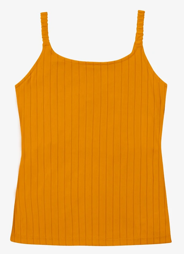 Infinita Cor - Blusa Feminina de Alça Select Amarelo 2