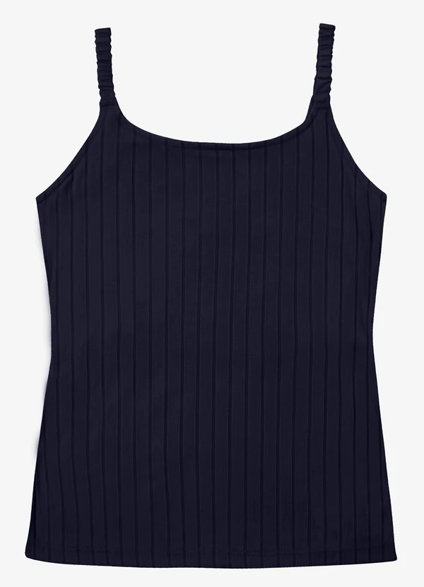 Infinita Cor - Blusa Feminina de Alça Select Azul 2