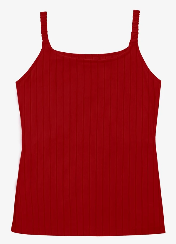 Infinita Cor - Blusa Feminina de Alça Select Laranja