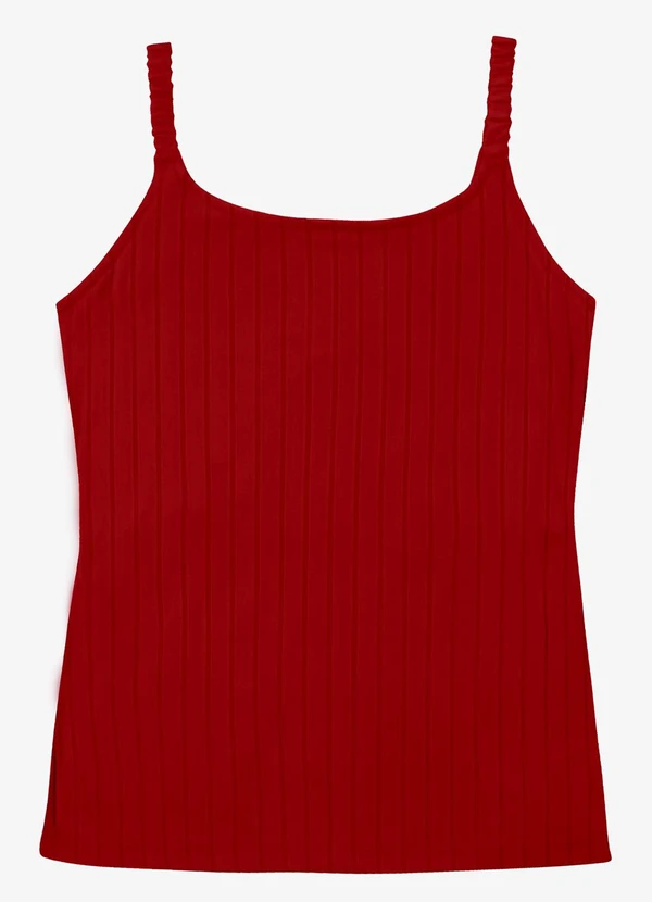 Infinita Cor - Blusa Feminina de Alça Select Laranja 2