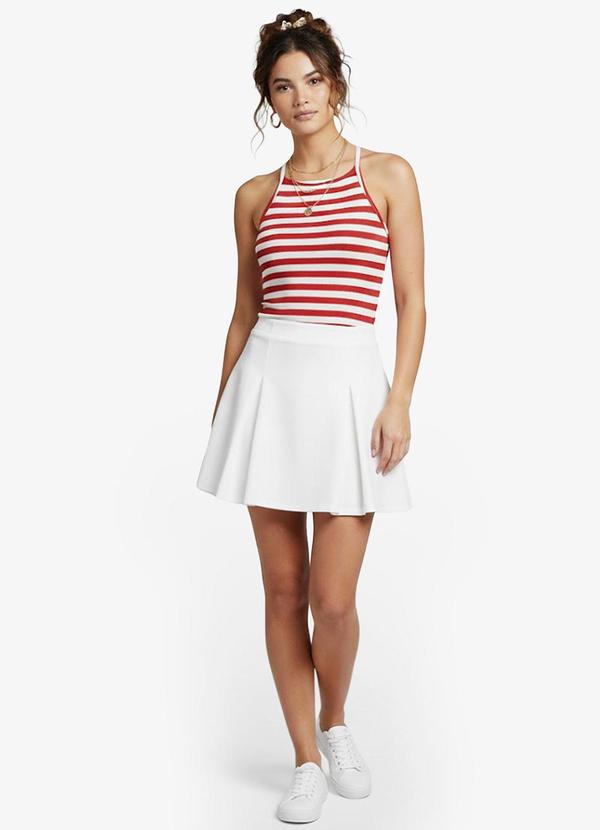 Infinita Cor - Blusa Feminina de Alça Vermelho 3