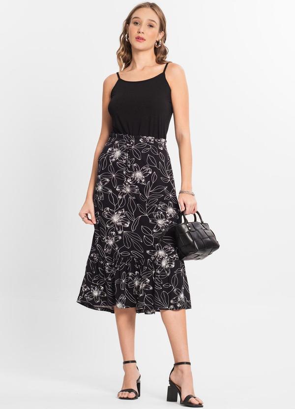 Select - Blusa Feminina de Alças Básica Preto 3