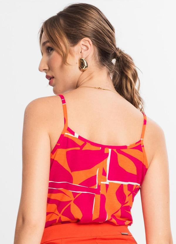 Select - Blusa Feminina de Alças Básica Rosa 2