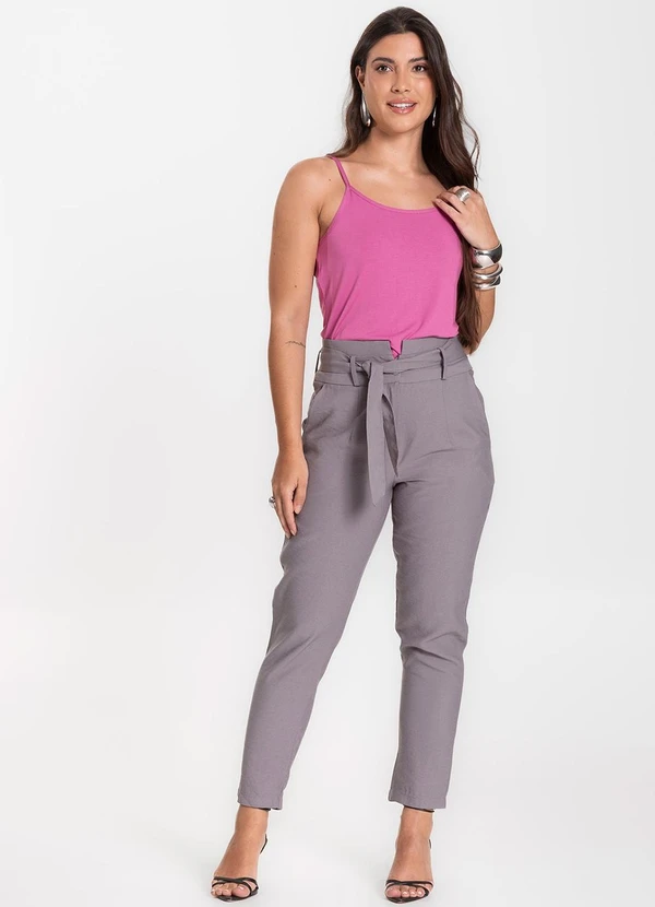 Select - Blusa Feminina de Alças Básica Rosa 3