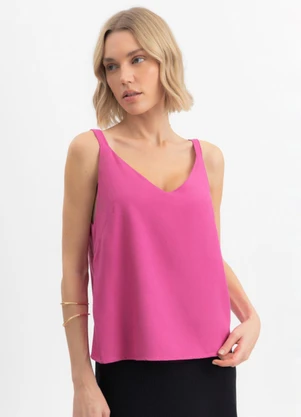 Essendi - Blusa Feminina em Viscose Rosa - ESSENDI