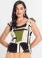 Infinita Cor - Blusa Feminina Estampada Bege - variação: Bege