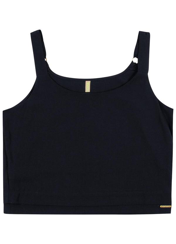 Cativa - Blusa Feminina Meio Forro Preto