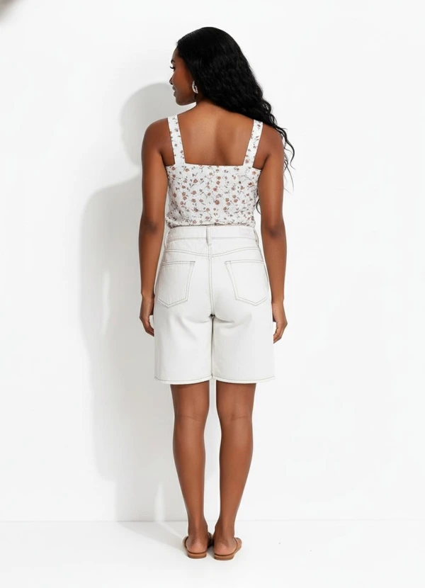 Quintess - Blusa Floral Mini em Malha Crepe 13