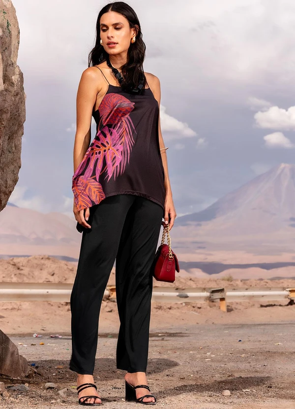 Quintess - Blusa Folhagem Bordada Localizada em Malha Fria 8