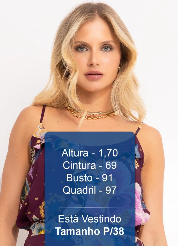 Farm - Blusa Jardim Delicado Roxo 6