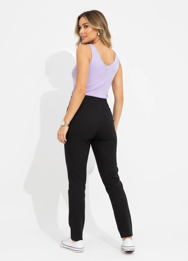 Quintess - Blusa Lilás com Fivela na Alça 2