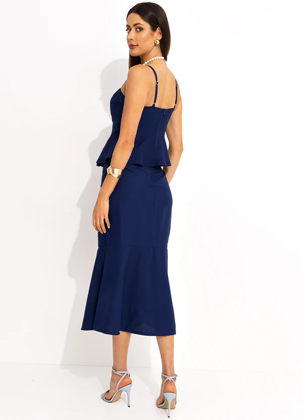 Colcci - Blusa Linho Azul 4