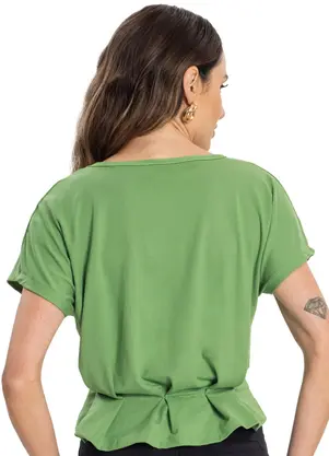 Endless - Blusa Malha Feminina Verde - ENDLESS