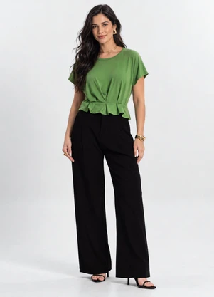 Endless - Blusa Malha Soft Feminina Verde - ENDLESS