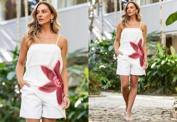 Blusa Off White em Chiffon Blusa Off White em Chiffon