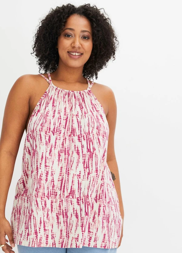 bonprix - Blusa Poá Abstrato em Malha Fria 5