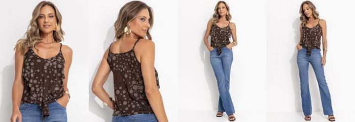 Blusa Po Devor em Malha Devor