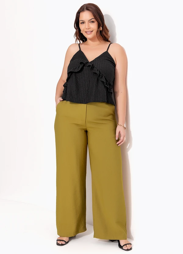 Quintess - Blusa Preta em Malha Texturizada 13