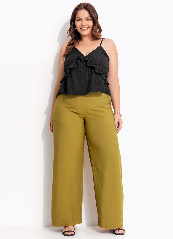 Quintess - Blusa Preta em Malha Texturizada