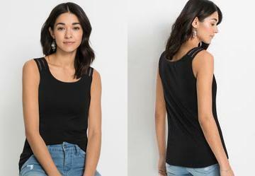 Blusa Preta em Malha