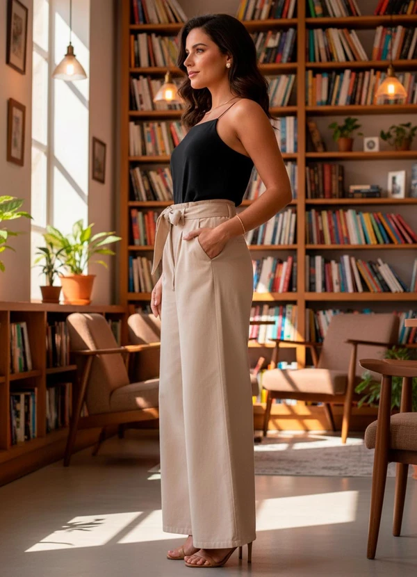 Quintess - Blusa Preto em Malha Crepe 4