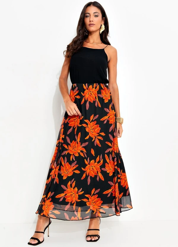 Quintess - Blusa Preto em Malha Crepe 1