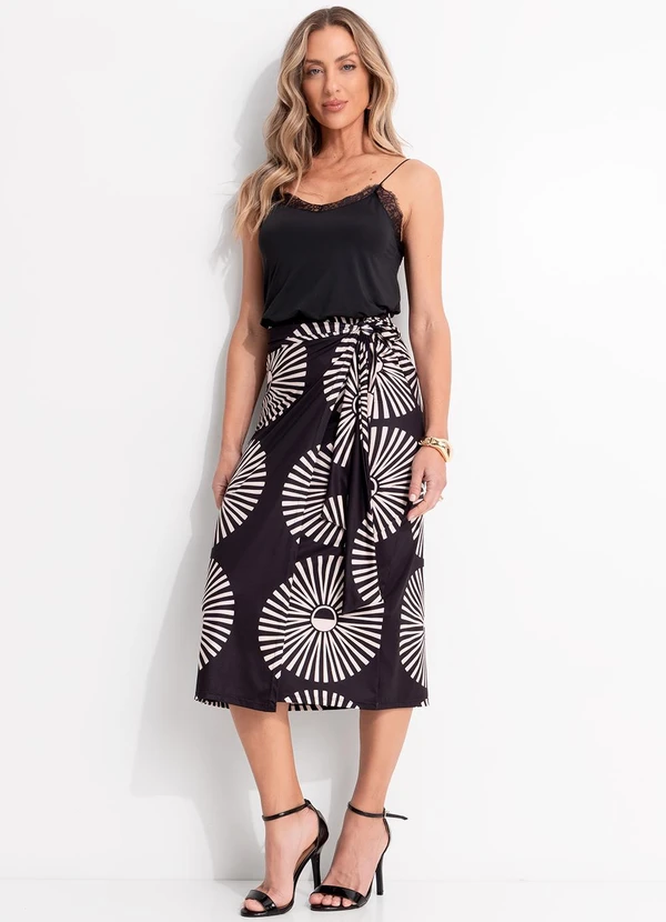 Quintess - Blusa Preto em Malha Fria 3